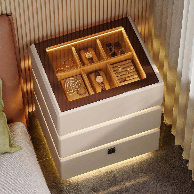 卧室简约悬浮现代床头柜实木轻奢智能多功能无线充电密码锁床边柜,玩具/童车/益智/积木/模型,其它,淘宝优惠券,粉丝福利购,淘宝优惠卷