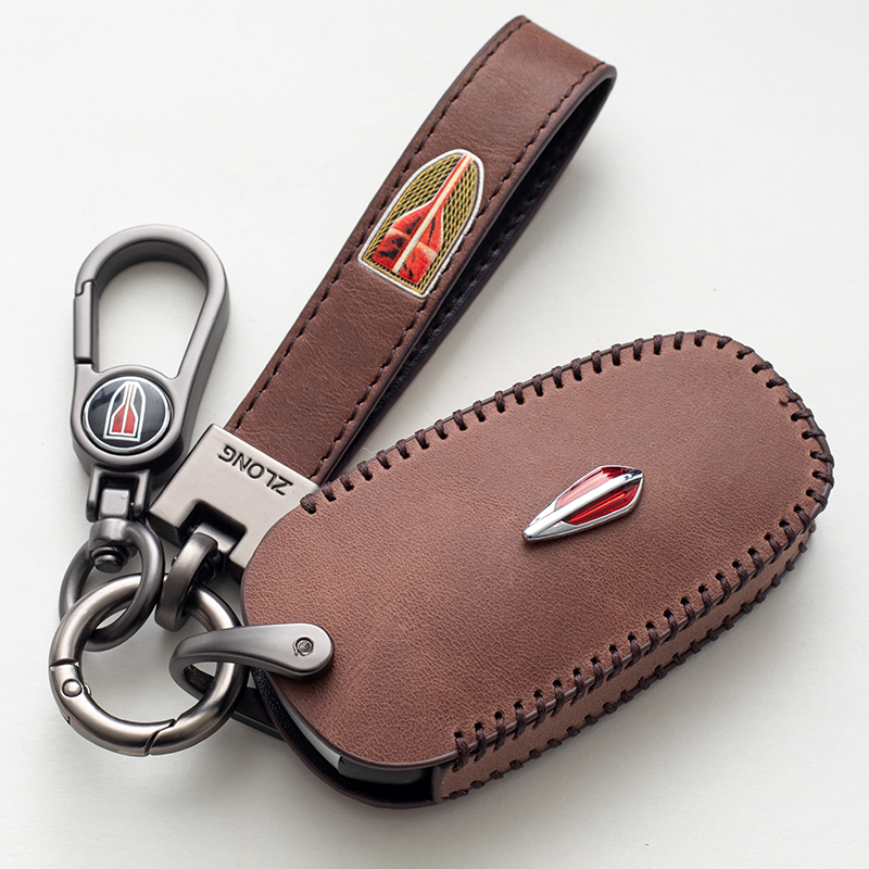 专用于红旗HS5钥匙套 专用H5/HS7/H7E/EHS9/H9/eqm5汽车包扣高档