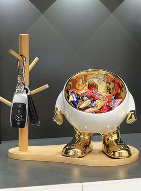 入户进门钥匙收纳l玄关鞋柜摆件客厅家居装饰轻奢高档乔迁新居礼