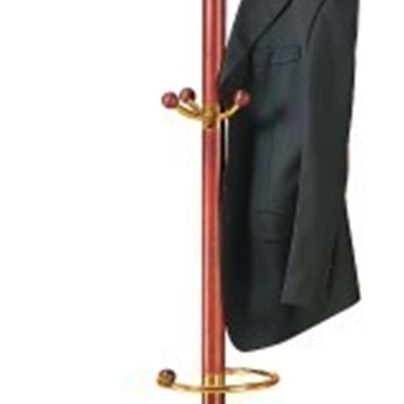 莲花形挂衣架 客房衣帽架 实木西服架酒店客房衣架 门厅卧室衣架