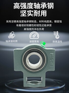 UCK外球面轴承 K205 K206 K207 K208 K209 K210 K211 K212