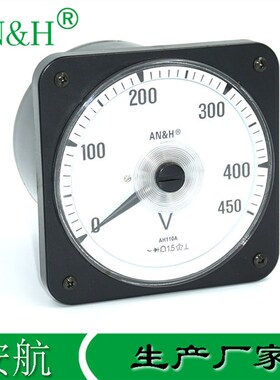 机车仪表 AH110A交流电压表 0-500V 450V 2102A电压表 防震电压表