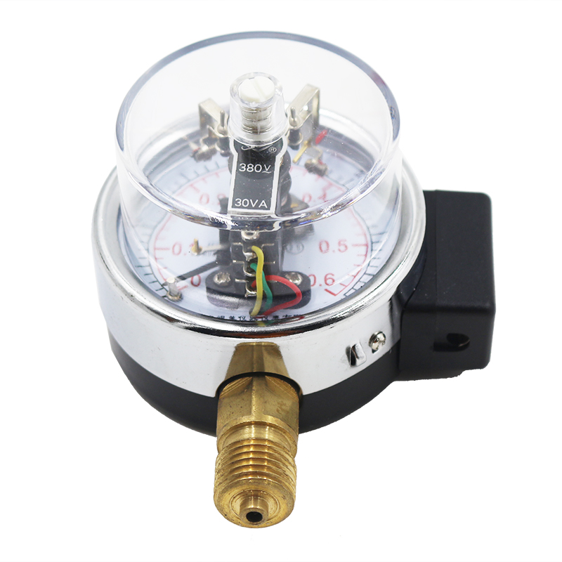 YXC60磁助式电接点压力表真空表-0.1-0MPA上下限水泵水塔控制器1.