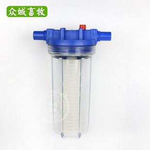 鸡用饮水过滤器 养殖设备 养殖畜禽专用大号饮水过滤器水线过滤器