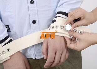 约束带蒙泰固定捆绑狂躁病人四肢保护带双手磁控约束带精神科限制