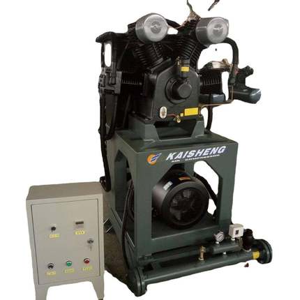 供应3.6m3立式空压机PET吹瓶注塑45kw高压空压机