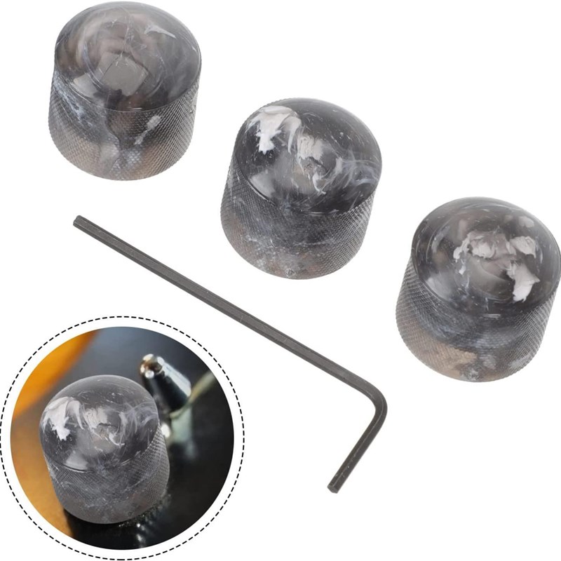 电吉他电贝司电i位器电子帽云彩ABS混色电位器帽音量音色旋钮帽单