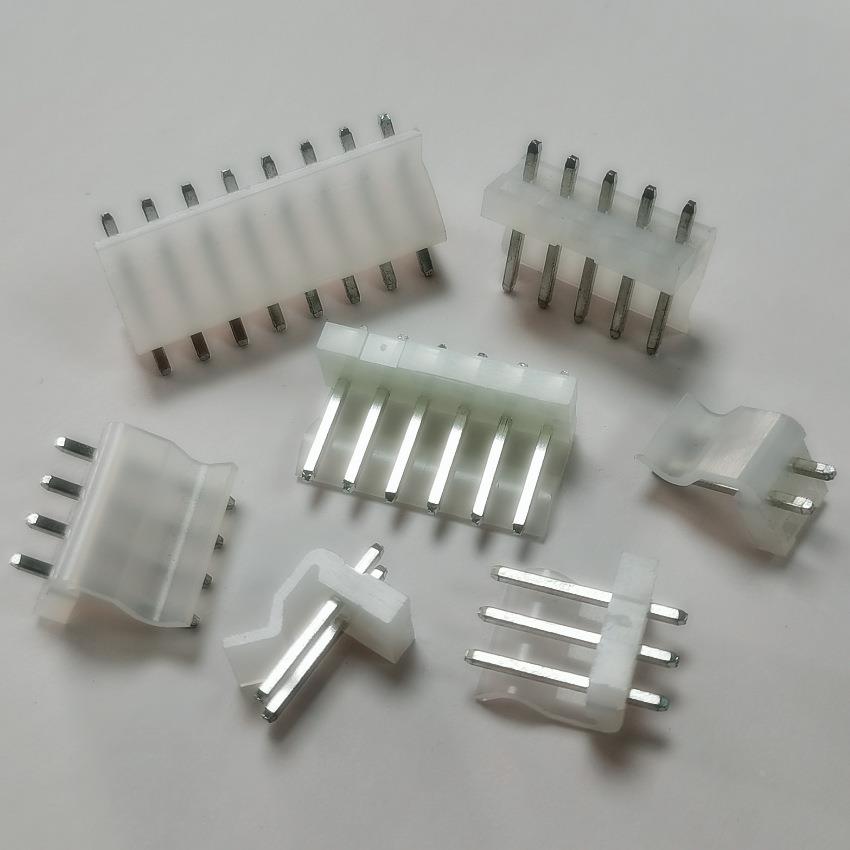 .96接插件3.63INC-6A针座93.96mm插头3.9度6端子180连接器1000个/