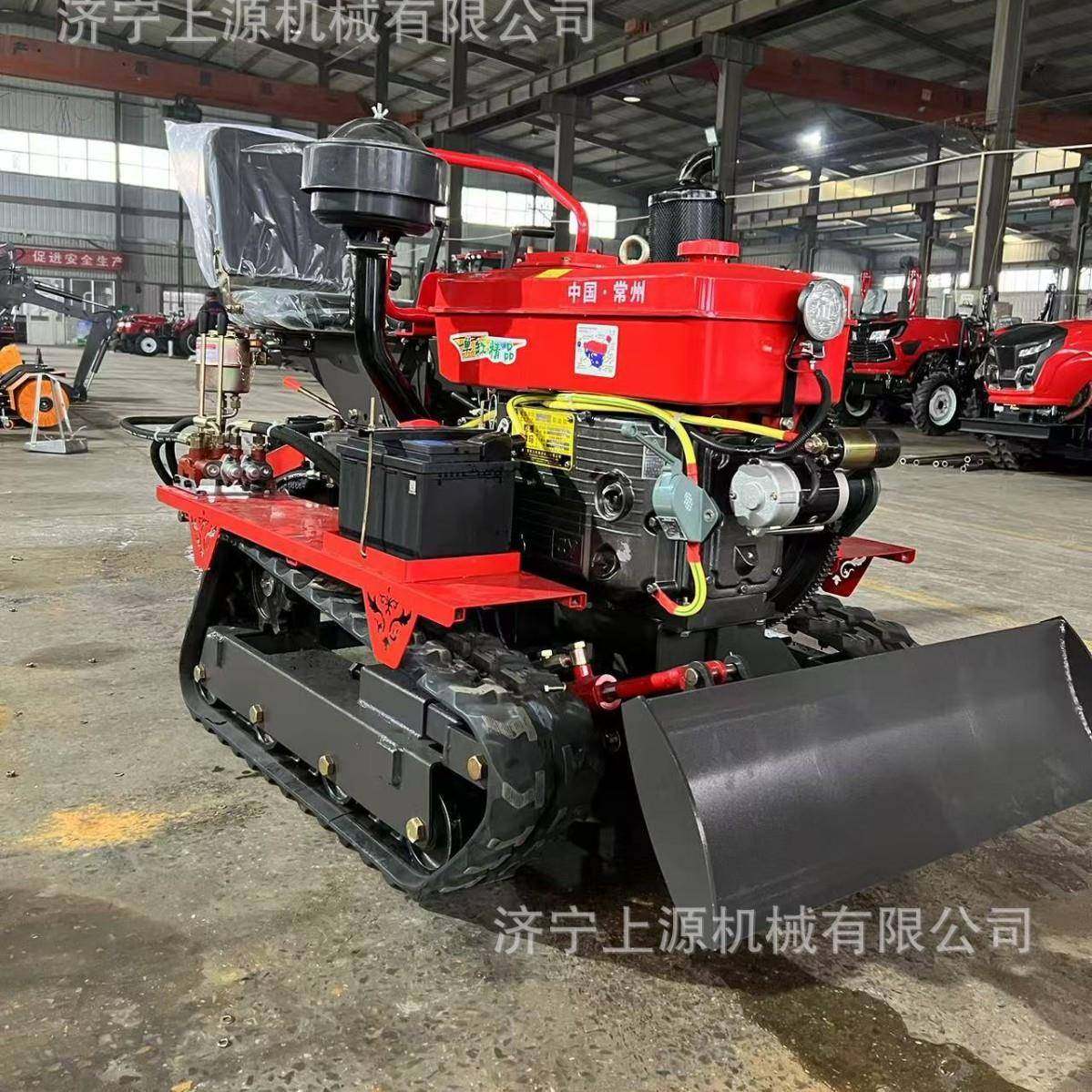 座RLS驾式农田微园耕机能多功田履大棚果园管理机器设备带式旋耕