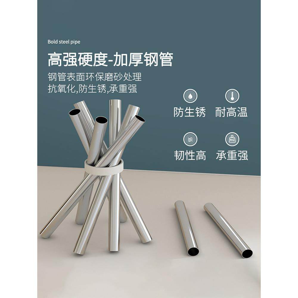 ?衣柜家用卧室830C衣租柜全钢架加粗加厚结实耐用简易布装出房收