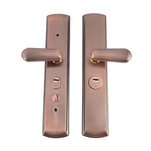 SD61锁8A新款功能通用防撬秒SD618A-2拉装不锈钢防盗手加厚门把手