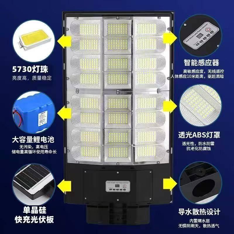 新款阳太D能路灯家用庭新院户外农村防水LE人体感应风能YR-026防