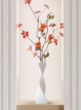 户玄摆件入电柜壁龛高细长花玄关花瓶瓶客厅家居新视房装饰关品