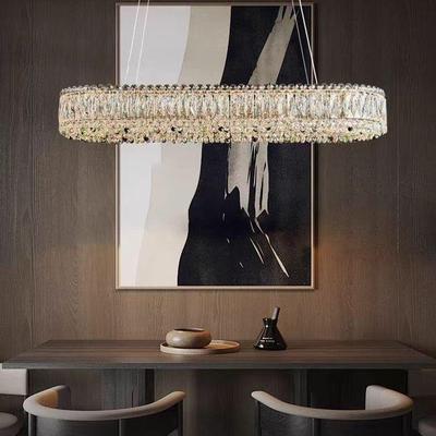 高约档大气新水晶大厅主灯简现724代卧室餐厅灯具客厅灯灯轻奢款