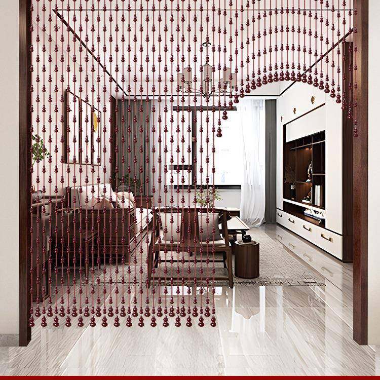 桃卫木葫芦帘门客厅F9778H5T生间隔断帘屏玄关门对风门免打孔轨道,居家布艺,珠帘/挂帘,淘宝优惠券,粉丝福利购,淘宝优惠卷