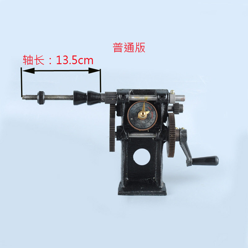 NZ-5宁波飞之手摇绕线机 加长缠线机切割带罗盘铁齿轮绕丝机线圈