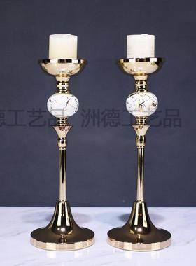 欧式座钟意钟表件轻奢HTP家居桌面摆摆设客厅装饰美式复古时钟创