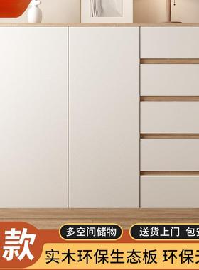 fEL式五斗柜实抽屉木收纳柜简约现代储见详情物柜家用卧室床头柜