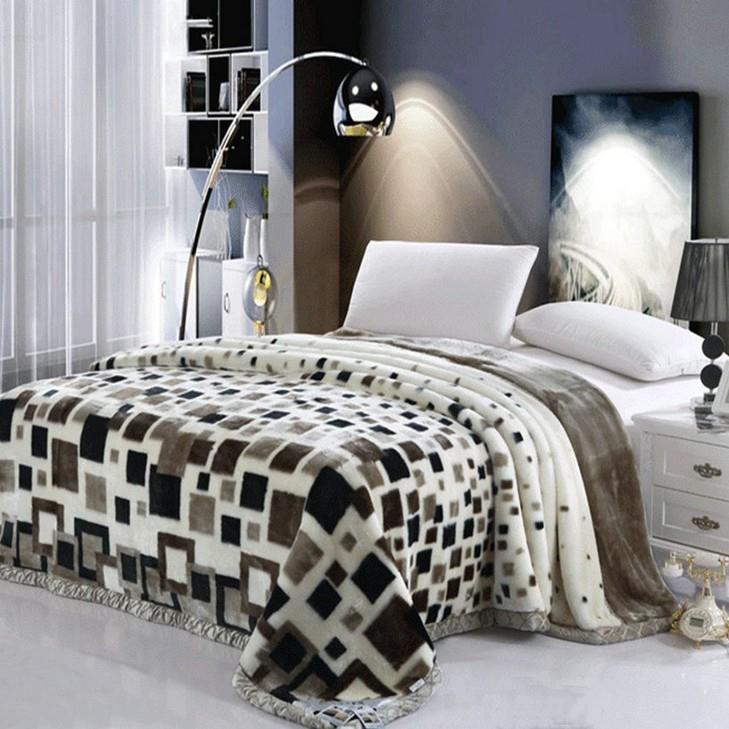 拉端用舍尔高FLN毛毯冬季加厚保婚暖庆绒毯学生宿舍单双人毯厂家