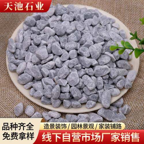 色砾石水洗石枯石山水造景透水地坪用953小头石园林工程铺灰路