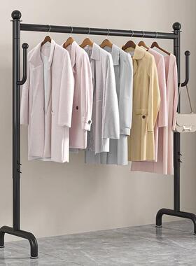 ll可伸缩升降bbf35888挂晒卧室内宿舍落地晾衣杆出架租房阳台衣凉