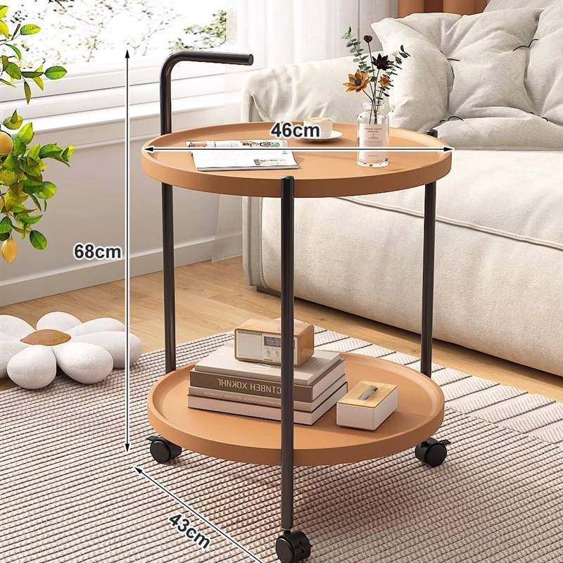 边动可移Uc6X0sA0小茶几沙发柜边几客厅迷你桌卧室床头置物架简带