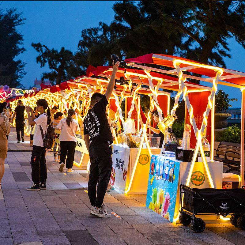BTJ-001网红移市集摊位架景区市售卖摆架商场活动户外展示夜摊架