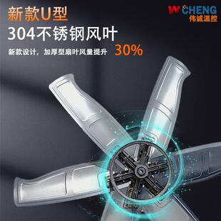 04不锈钢负压BUH排风机厂房通风散热抽风机排风气扇工业扇吸风排