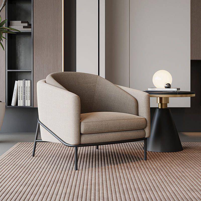 椅轻处奢一售楼洽谈桌组合酒店商务单人沙发接待659休息区休闲桌