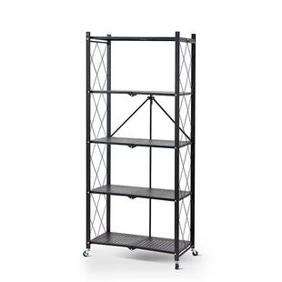 折叠置架厨房免安置装收纳整理架置物架收纳物架MJ物移动置货物架