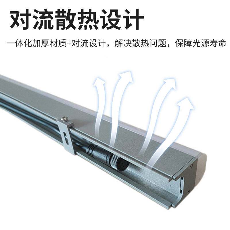 led户外防水楼体亮化线条灯酒店外墙亮化轮廓灯桥梁护栏管跑马灯