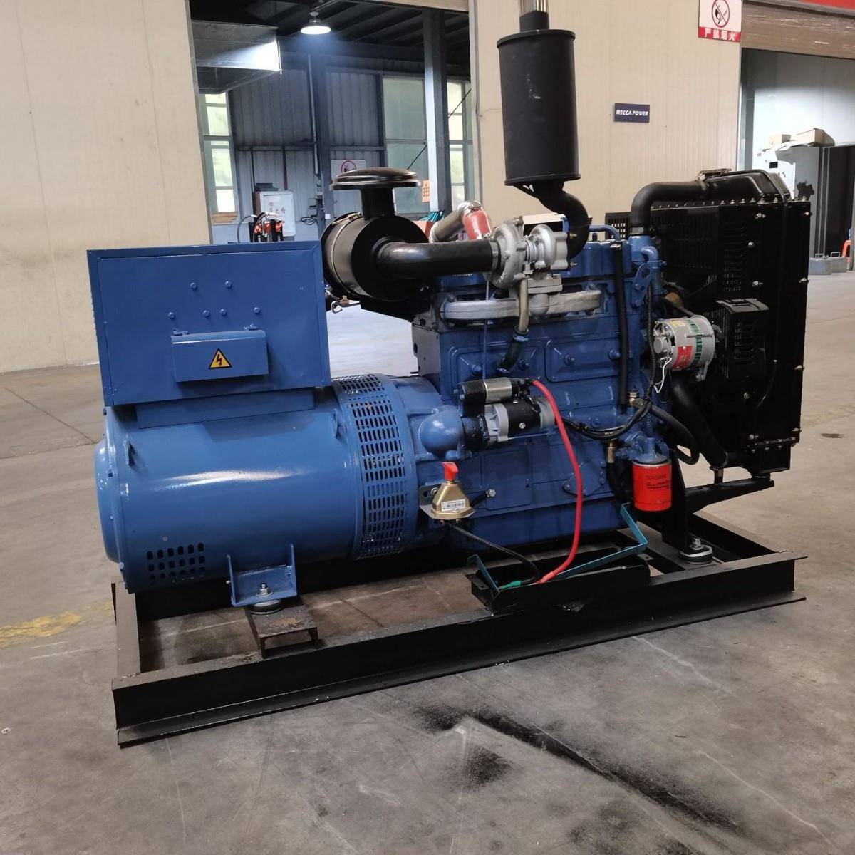 HT-30无100kw柴油发电机 三相刷油电组机商场养殖用 电启动柴发电
