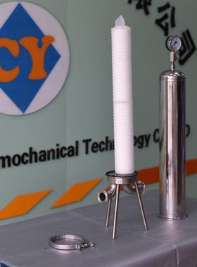 不锈钢单芯过滤器04 16快装NCU3现卡箍卫生级精密过滤器3生产工厂