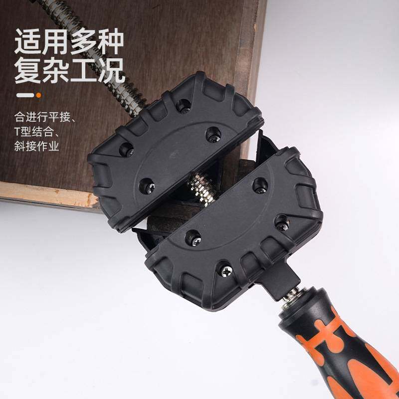 拓为90度直角固定夹紧器旋转维修焊接相框木工快速夹具压紧器夹子