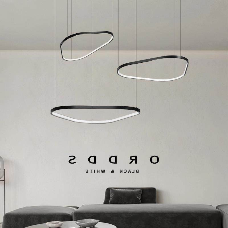 意式352客厅别墅餐厅吊灯黑店色高度艺术极异形复简式楼梯间酒不