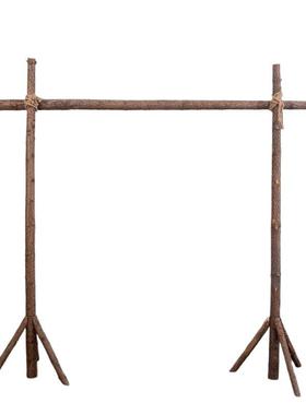 场景木架装饰方台XST门背景具区宾展架婚庆木质迎拱门道布置婚礼