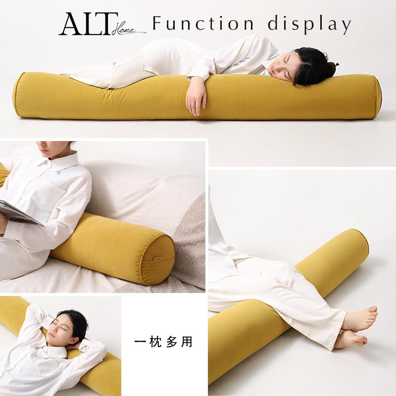 ?长条抱枕女男生睡觉孕上妇床Fh(h(^l$侧睡夹可腿圆柱形靠枕头生