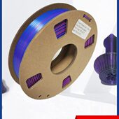 PINRUI 丝绸3D打印耗材1.75mm1kg 多色渐变 PLA丝绸三色 混色线条