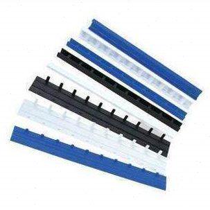 17.5mm装订夹条 10孔装订条 100支1盒 硬夹条 压条 办公用品