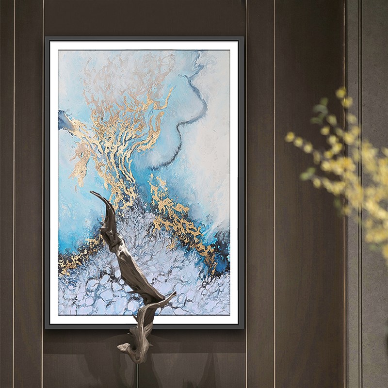北欧客厅装饰画玄关简约现代抽z象挂画卧室沙发背景墙餐厅大幅壁图片