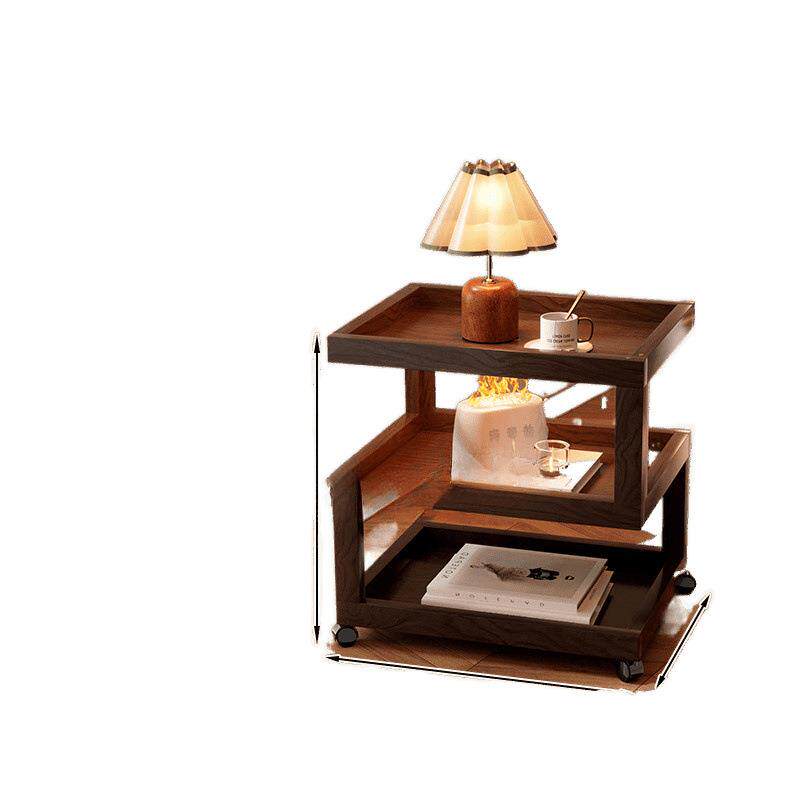 中古小推车型几几可置物架边多功移能动折叠小户客1厅沙发家用茶