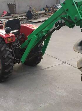 型挖DUJ拖拉机施肥坑机地挖坑机山小加厚型拖拉机挖坑机器