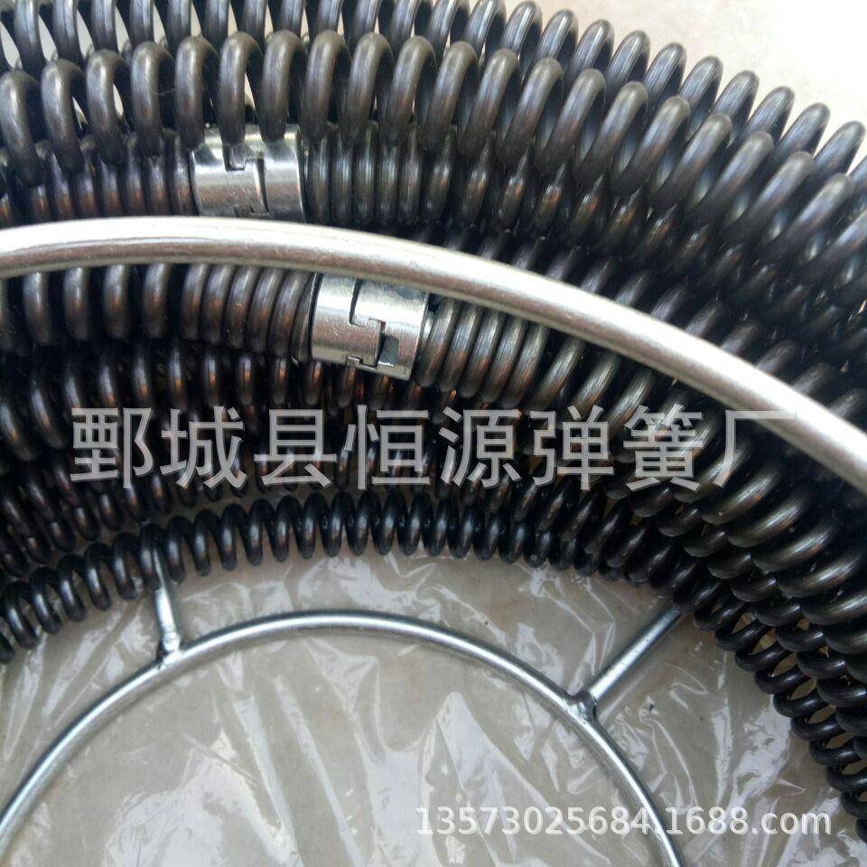 疏器2疏0米下4根*5米水通道管道疏通器大量疏通DFA机用弹簧通管