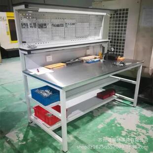带挂板车维操修G10074工作台间桌作检验工厂工作置物架不锈钢打包