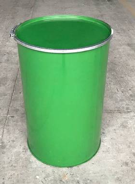 开口直板内涂桶油漆桶化工桶柴油桶定 制大开口黄色内涂铁桶烤漆