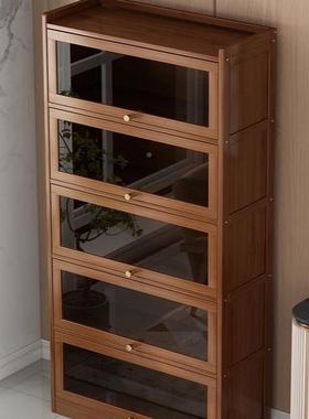 书置物架落地柜带门多书层桌面儿童收架纳架子客厅简IMP易展示储物架