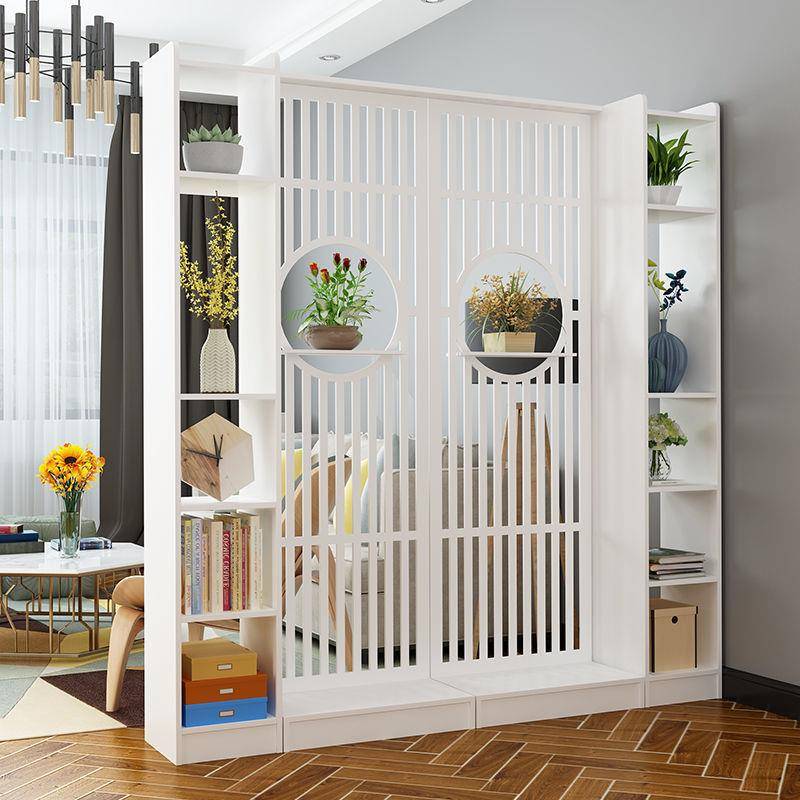 工09【厂直销】中式屏风新隔断客厅现代进门入户装办饰柜子公室简