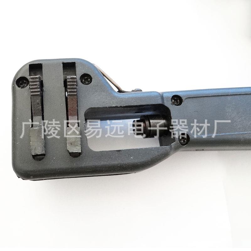 挤压有线电视RG6GXCJ/R11压挤钳钳75-5-7挤压式F头做线工具