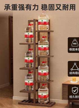 复古多层简易物花家用客厅落地式架花纳盆收架E88586阳台装饰落地