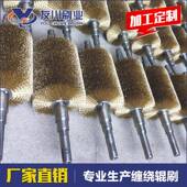 钢丝刷工业丝毛刷辊钢打磨抛光抛缠142绕式 光丝工业钢刷子安徽